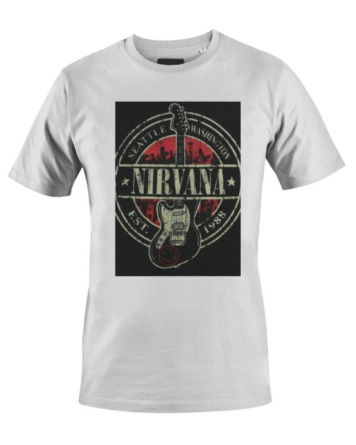 Camiseta Camisa Nirvana Rock