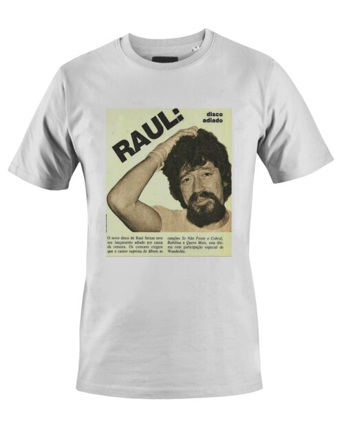 Camiseta Camisa Cantor Raul Seixas