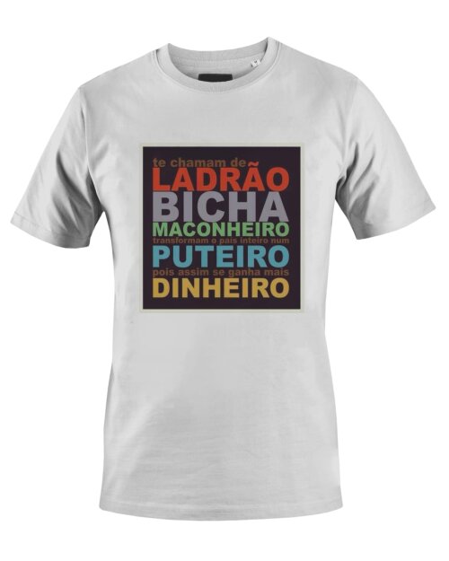Camiseta Camisa Cazuza o Tempo não para