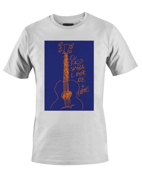 Camiseta Camisa Eu faço samba e amor até mais tarde