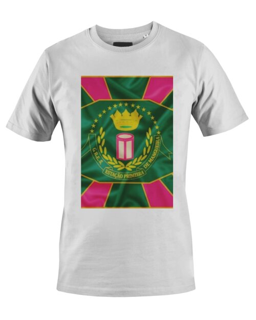 Camiseta Camisa Estação Primeira de Mangueira