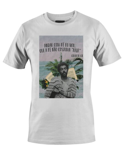 Camiseta Camisa Gilberto Gil arte Premium