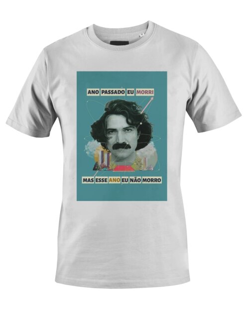 Camiseta Camisa Belchior Ano passado eu morri