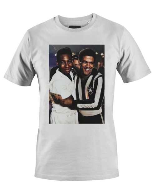 Camiseta Camisa Pelé e Garrincha