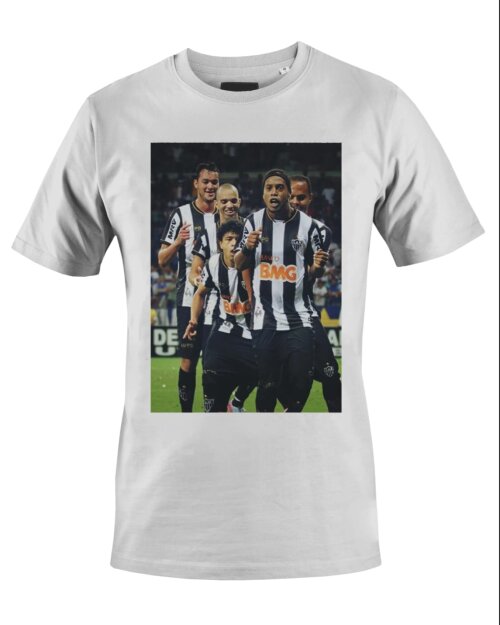 Camiseta Camisa Futebol Galo Campeao Libertadores Ronaldinho