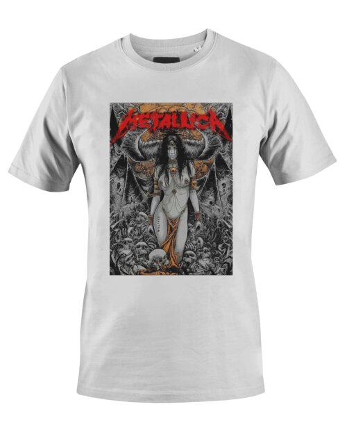 Camiseta Camisa Metalica Rock band