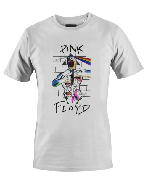 Camiseta Camisa Pink Floyd arte rock band