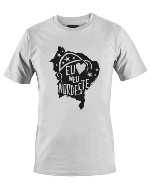 Camiseta Camisa Eu amo Meu Nordeste