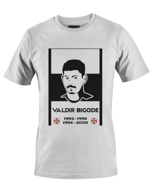 Camiseta Camisa Futebol Jogador Valdir Bigode