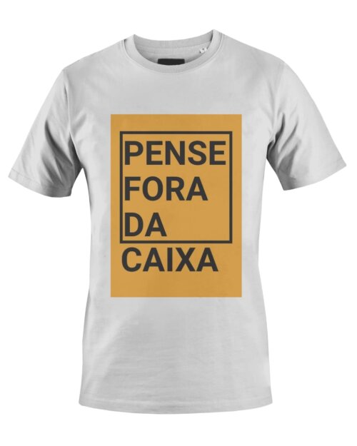 Camiseta Camisa Pense Fora da Caixa