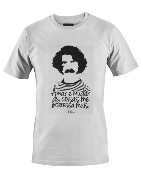 Camiseta Camisa Belchior Amar e Mudar as coisas