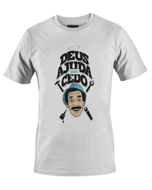 Camiseta Camisa Deus Ajuda quem Cedo Madruga