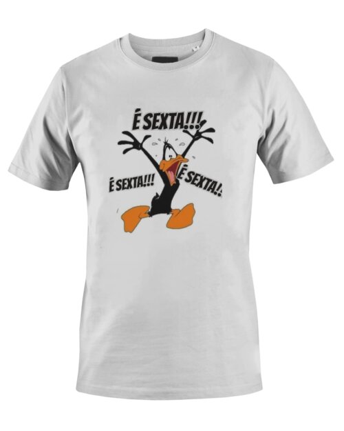 Camiseta Camisa é Sexta feira Patolino