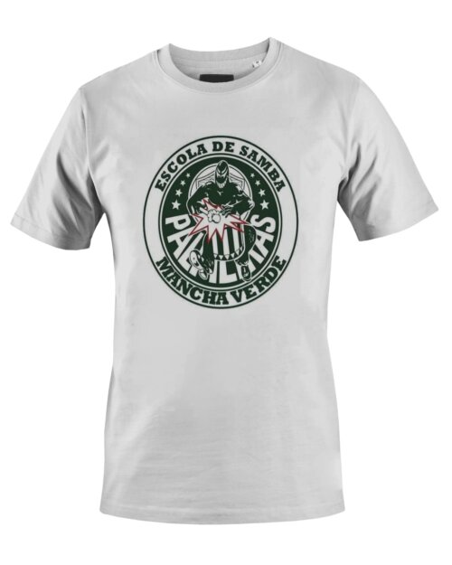 Camiseta Camisa Escola de Samba Mancha Verde Prime