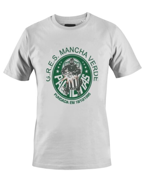 Camiseta Camisa Escola de Samba Mancha Verde