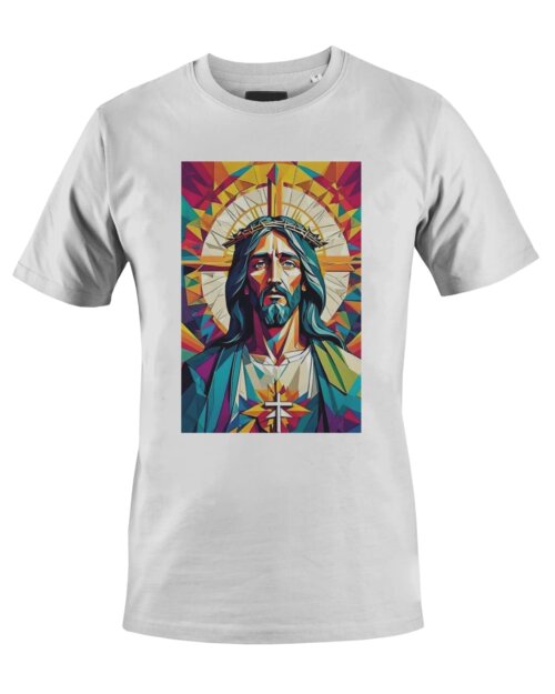 Camiseta Camisa Jesus arte Vitral