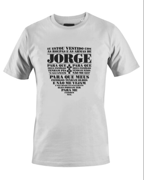 Camiseta Camisa São Jorge Oração