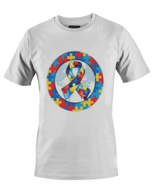 Camiseta Camisa Autismo Laço