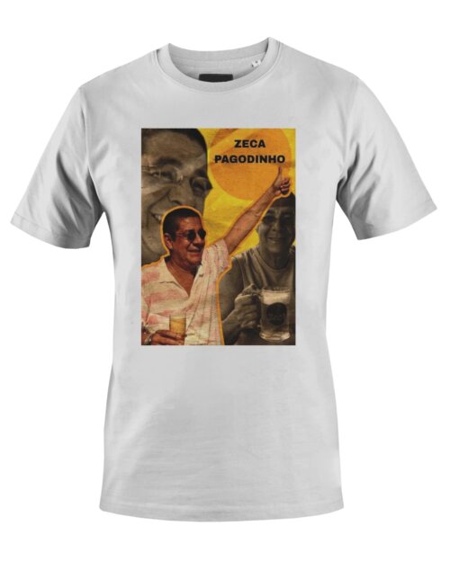 Camiseta Camisa Cantor Zeca Pagodinho gold
