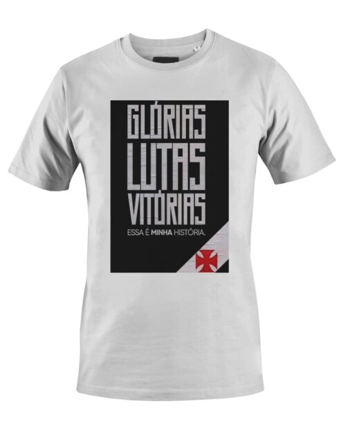 Camiseta Camisa Glórias Lutas Vitórias Gigante da Colina