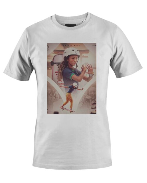 Camiseta Camisa Rayssa Leal Skate Arte Prime