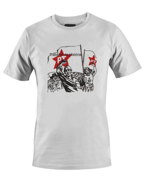 Camiseta Camisa Movimento Partido dos Trabalhadores