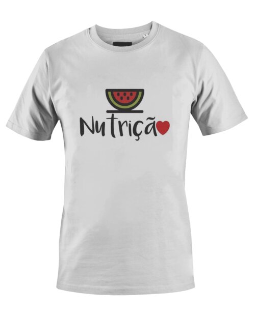 Camiseta Camisa Faculdade Profissão Nutrição