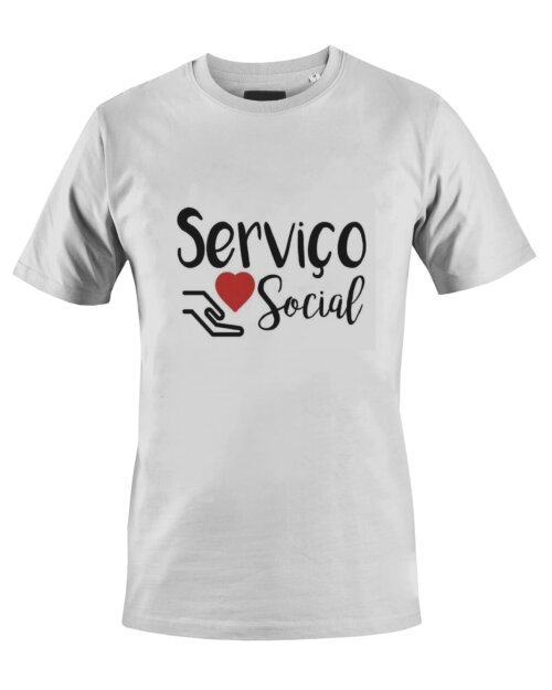 Camiseta Camisa Faculdade Profissão Serviço Social