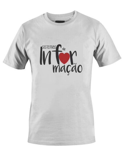 Camiseta Camisa Faculdade Profissão Sistemas de Informação