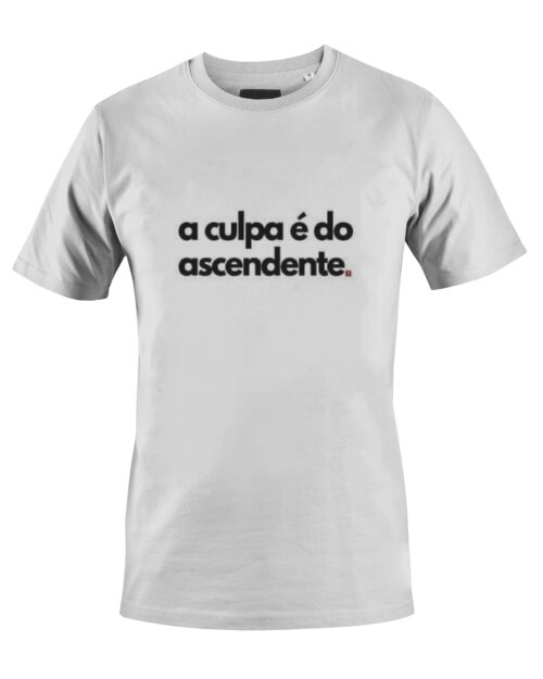 Camiseta Camisa A Culpa é do Ascendente