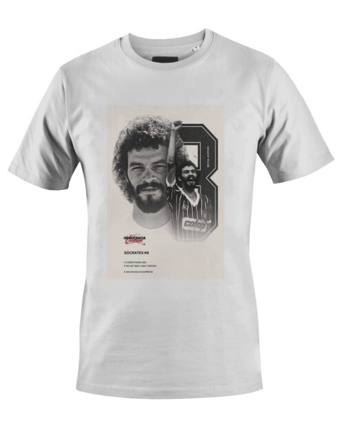 Camiseta Camisa Futebol Sócrates Idolo