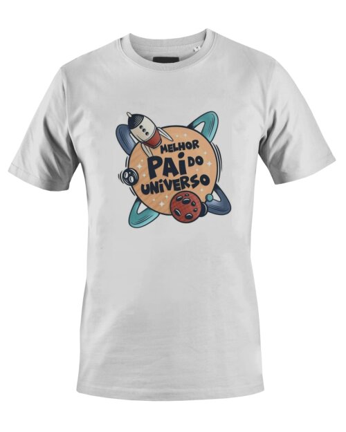 Camiseta Camisa Melhor Pai do Universo