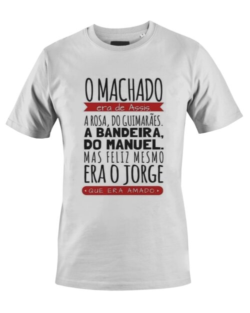 Camiseta Camisa O Machado era de Assis
