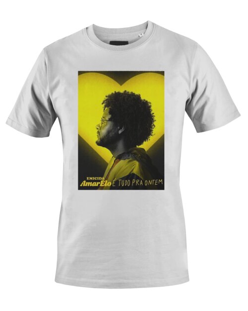 Camiseta Camisa Gold Cantor Emicida Arte Prime Premium Rap Brasil