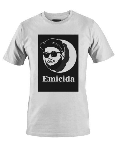Camiseta Camisa Gold Cantor Emicida Arte
