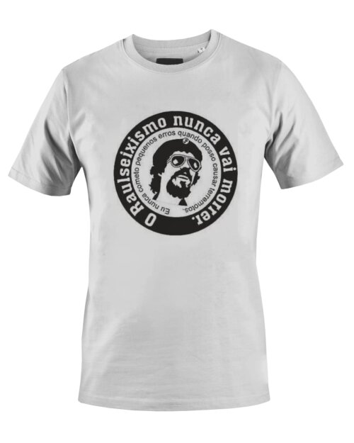 Camiseta Camisa Raul Seixas Raulseixismo nunca vai Morrer