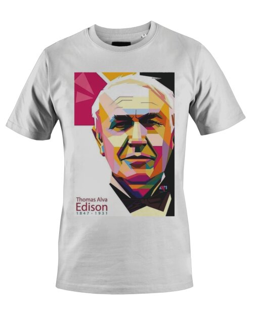 Camiseta Camisa Thomas Edison