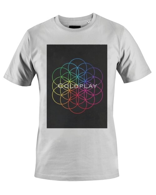 Camiseta Camisa Coldplay Band Premium gold