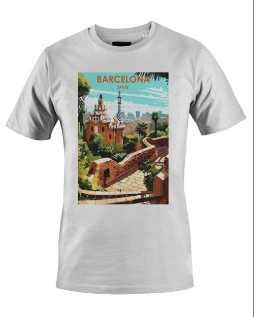 Camiseta Camisa Barcelona Spain Espanha
