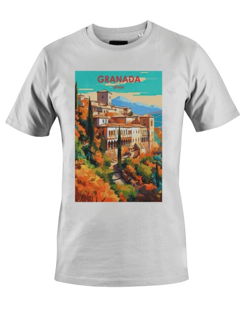 Camiseta Camisa Granada Spain Espanha