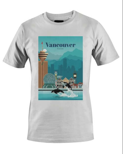 Camiseta Camisa Vancouver Canadá Prime