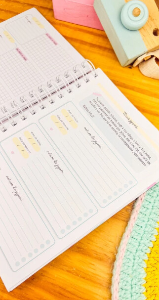 Planner Devocional (Modelo Católico) Candy Color - Tamanho A5