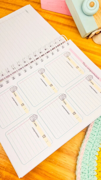 Planner Devocional (Modelo Católico) Candy Color - Tamanho A5