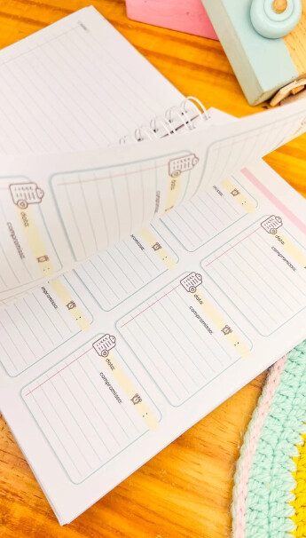Planner Devocional (Modelo Católico) Candy Color - Tamanho A5