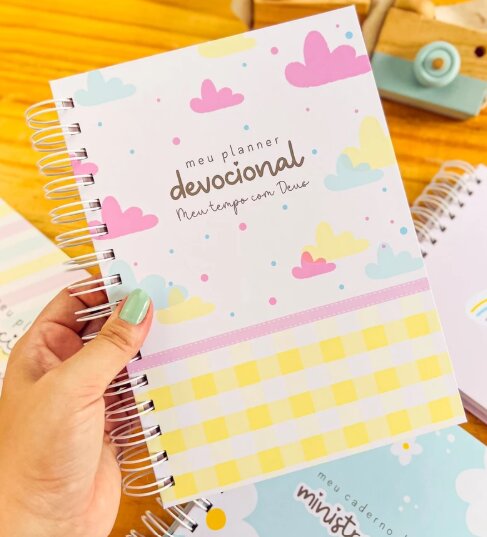 Planner Devocional (Modelo Católico) Candy Color - Tamanho A5