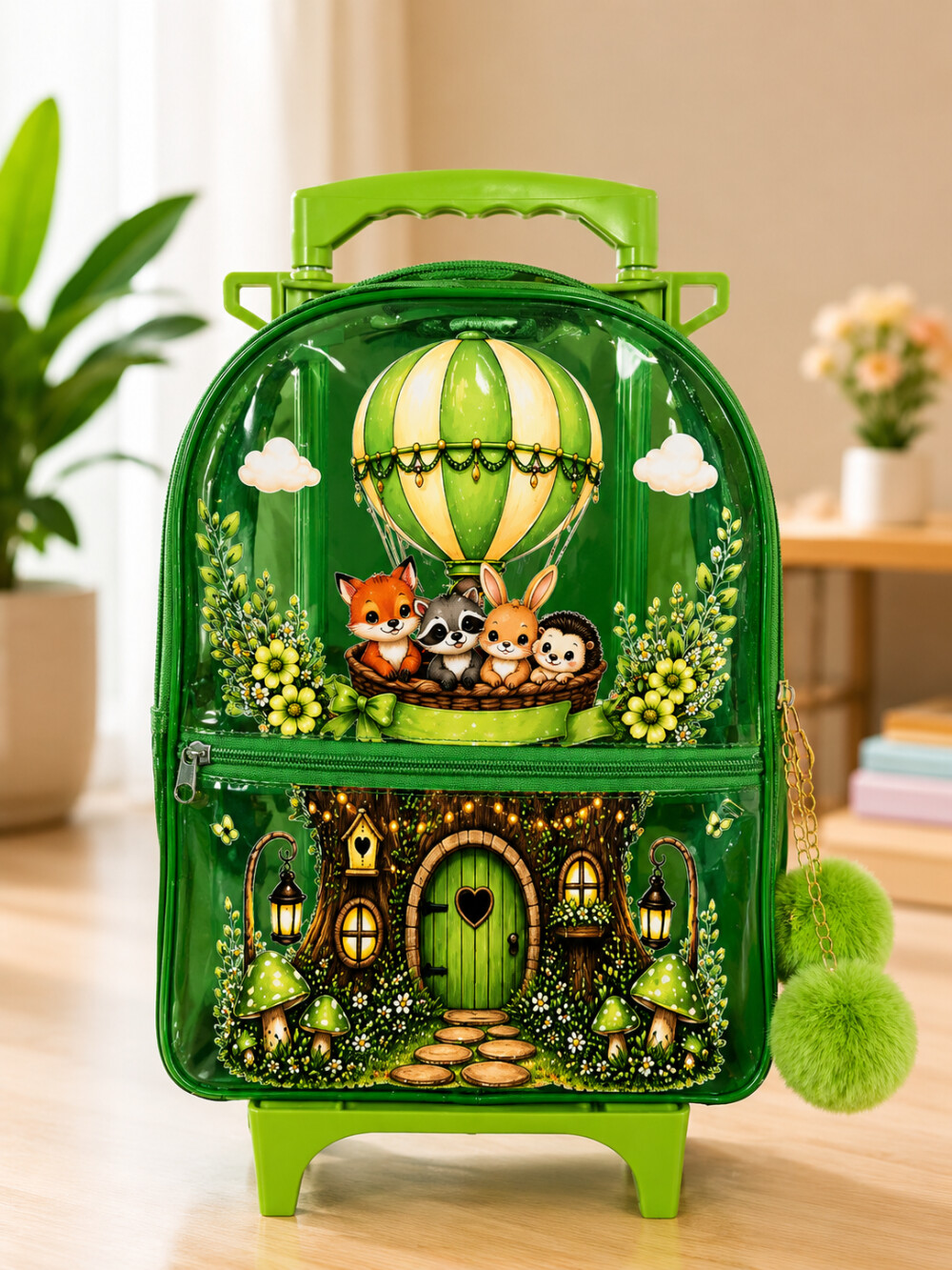 Mochila premium com Rodinhas - Lembrancinha de Luxo Infantil