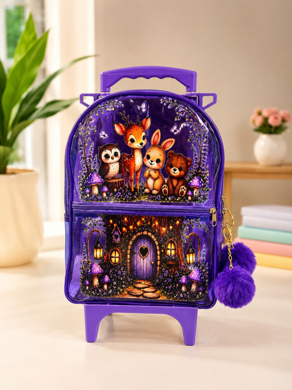 Mochila premium com Rodinhas - Lembrancinha de Luxo Infantil