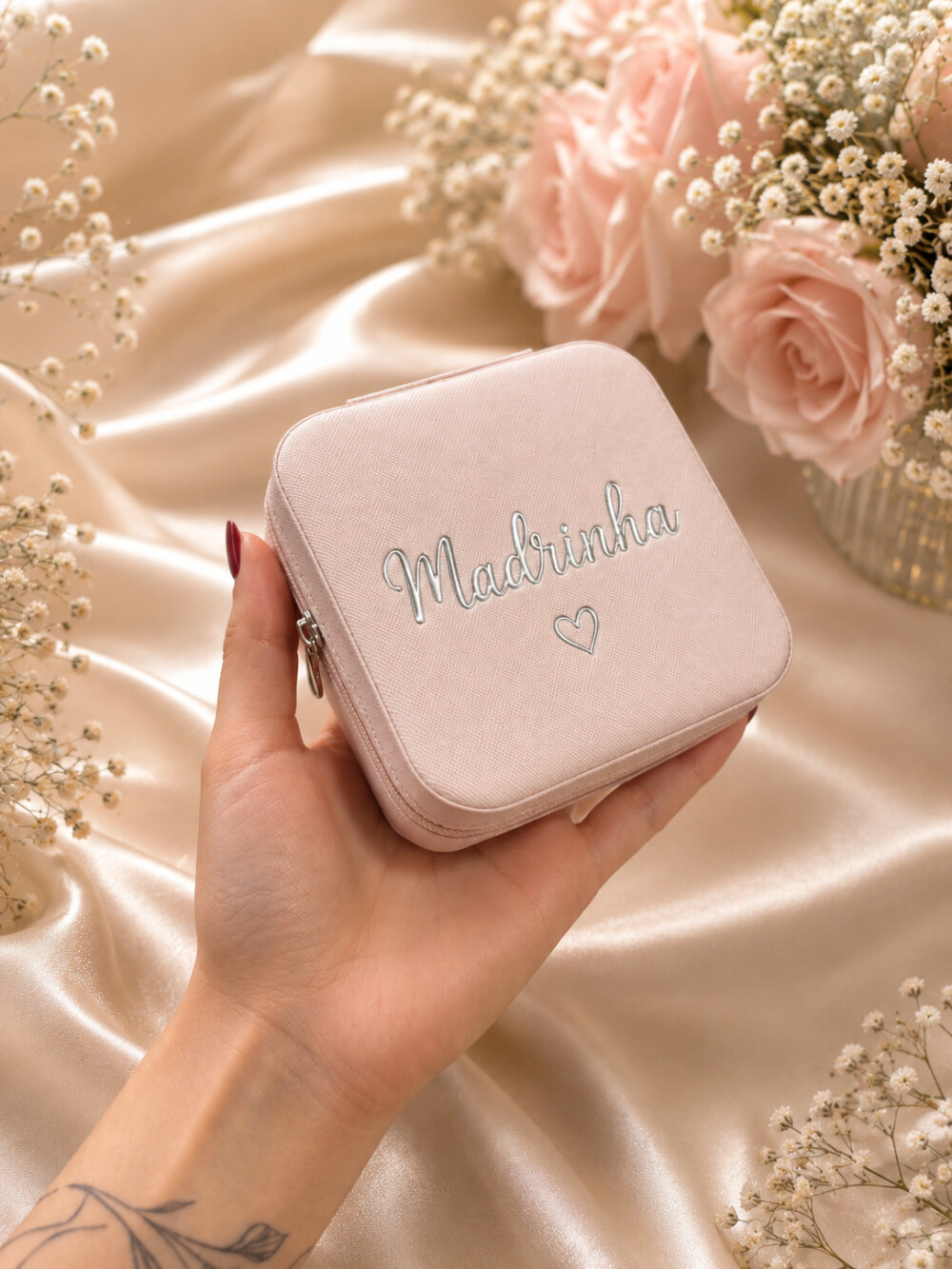 Porta-Joias Premium Personalizado | Presente de Luxo