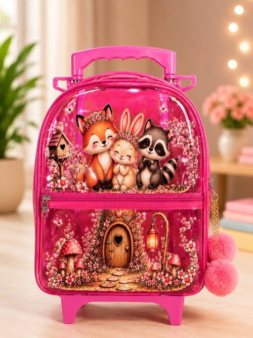Mochila premium com Rodinhas - Lembrancinha de Luxo Infantil