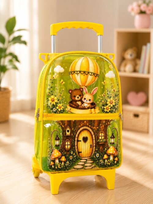 Mochila premium com Rodinhas - Lembrancinha de Luxo Infantil